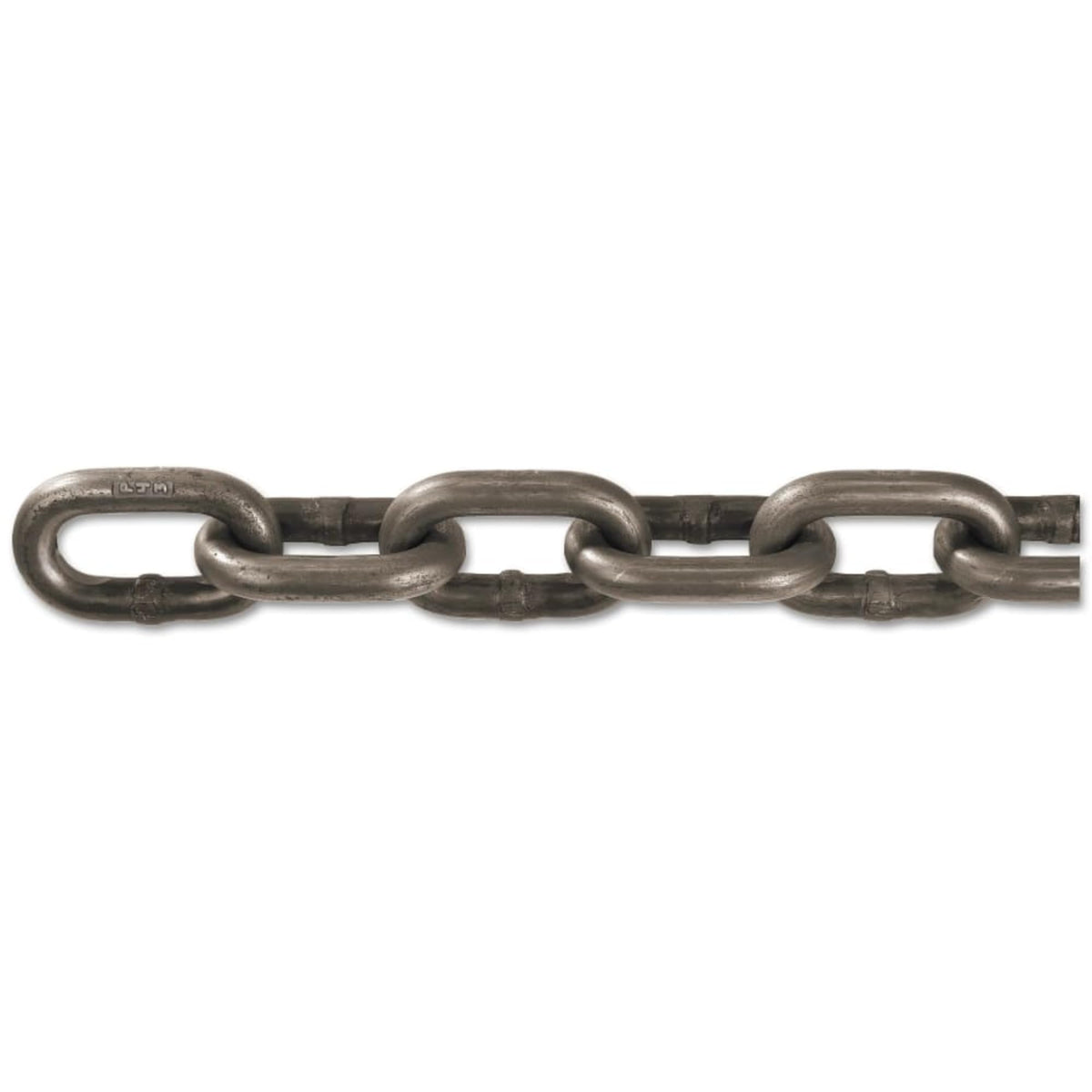 Peerless Chain 5031314 Grade 43 Low Carbon Steel High Test Chain in Half Drum, Self Colored, 5/16" Trade, 0.328" Diameter, 275' Length, 3900 lbs Load Capacity