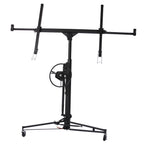 Drywall Lift Panel 13' Hoist Jack Lifter Steel Black 150 Lbs Capacity Home & Commercial Use