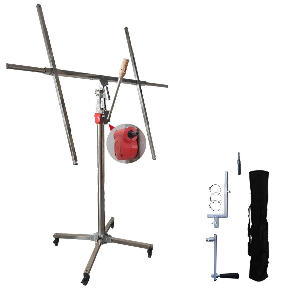 Drywall Lift Panel Hoist, Drywall Lift Panel Hoist with Telescopic Arm, Drywall Lifter for Home Improvement, Suitable for Carpentry, Residential and Commercial Use(3M)