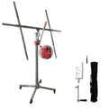 Drywall Lift Panel Hoist, Drywall Lift Panel Hoist with Telescopic Arm, Drywall Lifter for Home Improvement, Suitable for Carpentry, Residential and Commercial Use(3M)