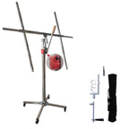 Drywall Lift Panel Hoist, Drywall Lift Panel Hoist with Telescopic Arm, Drywall Lifter for Home Improvement, Suitable for Carpentry, Residential and Commercial Use(3M)