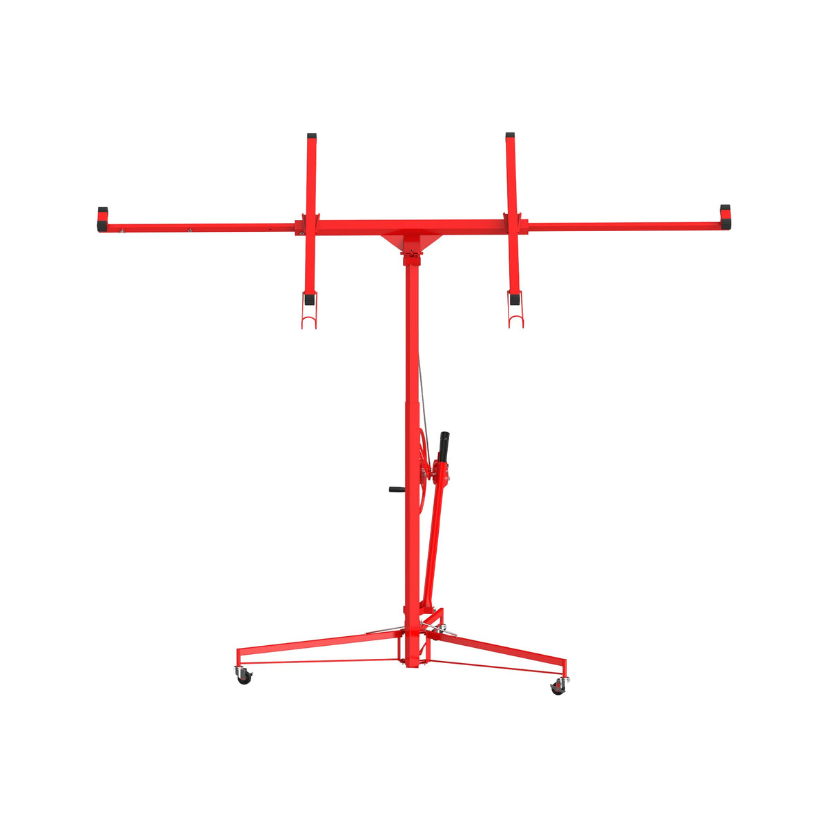 16ft Drywall Lifter Panel Hoist with Wheels,150 LBS Capacity