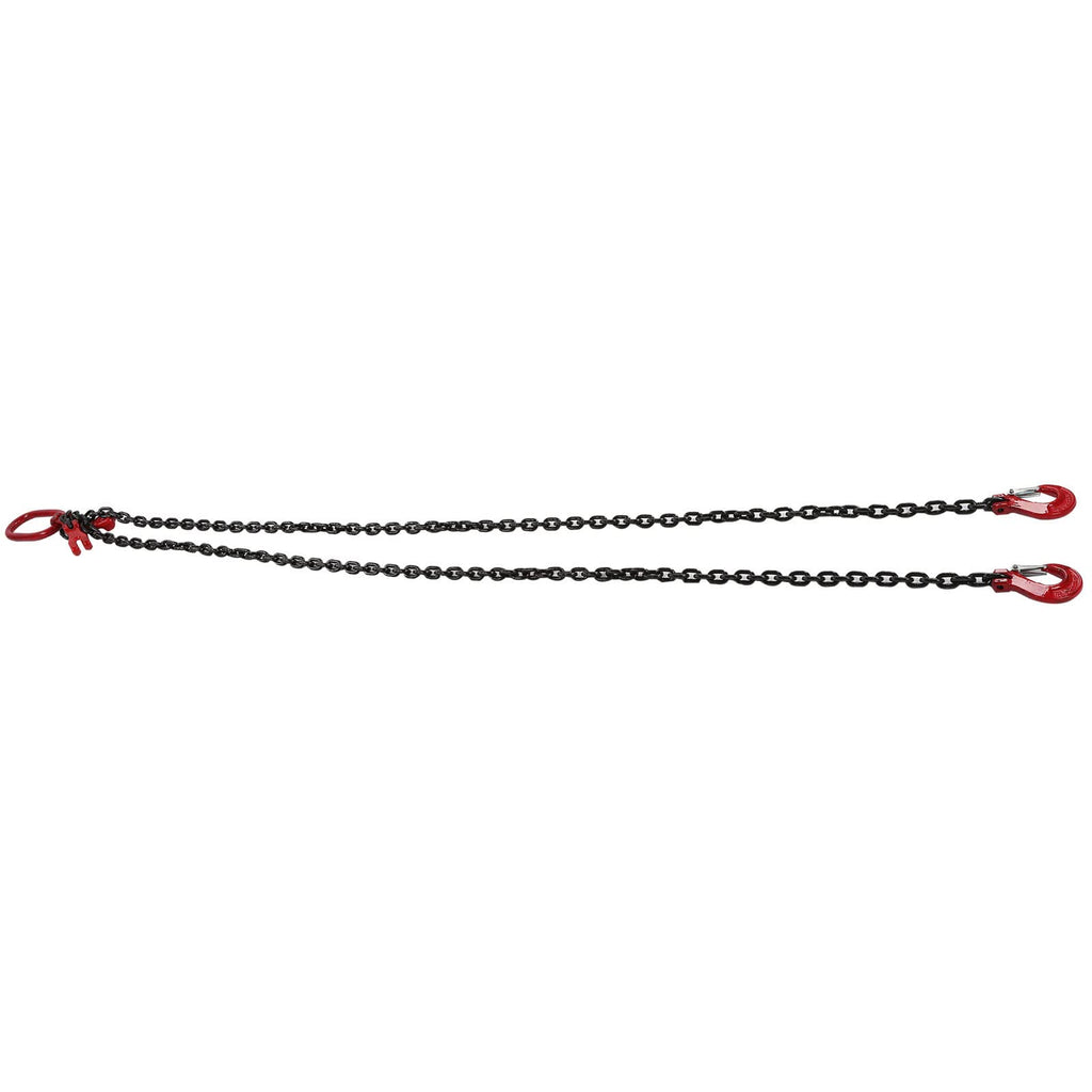 8mm Lifting Chain 4.75T Tested for Crane Operations 2 Meter Adjustable Convenient for Building Construction
