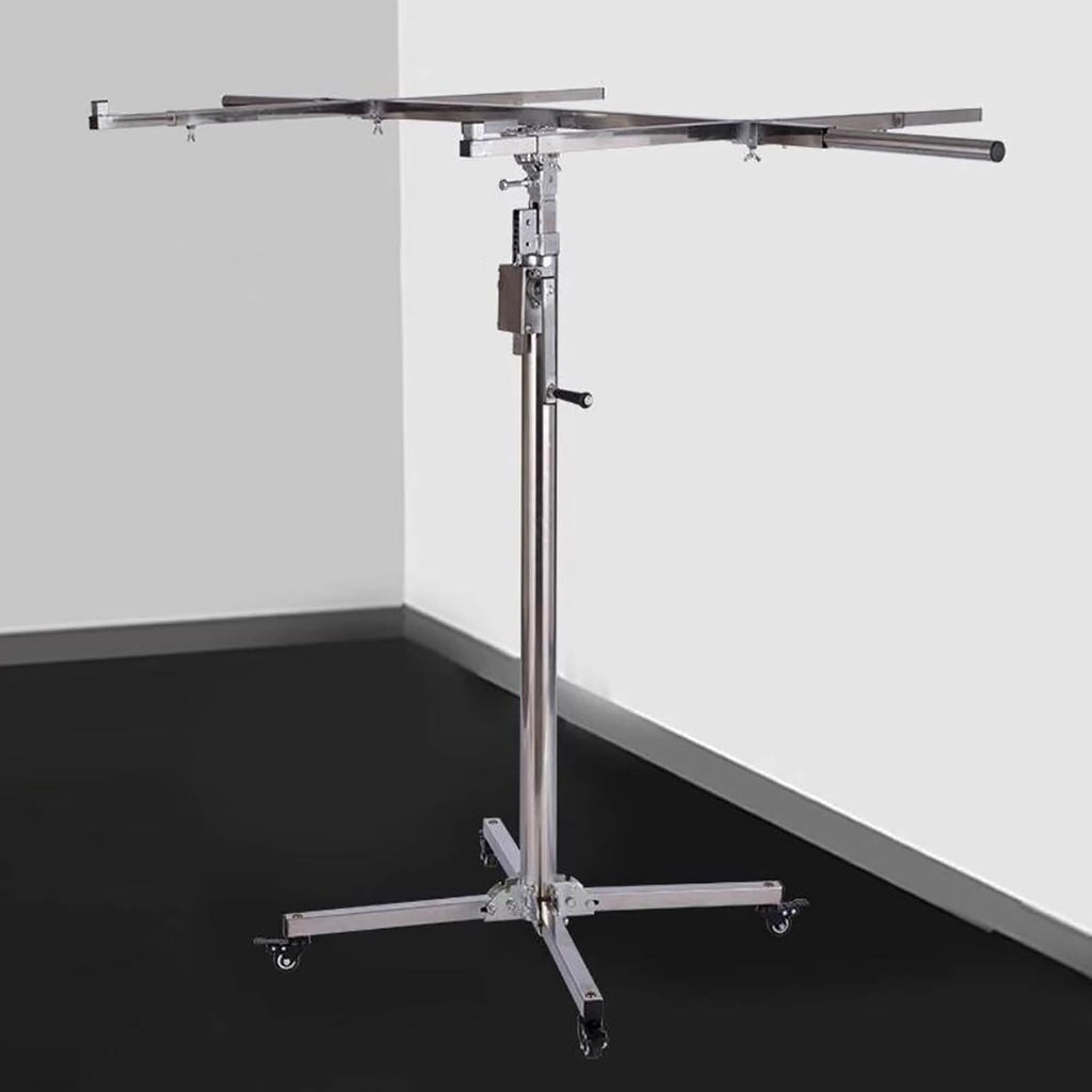 Heavy Duty Drywall Lifts Labor Saving Arm Jack - Drywall Lifter Panel Hoist Dry Wall Rolling - Drywall Lifter Hand Tool For Home, Commercial Use - Plasterboard Lifter(H 3.7m/12.1ft+Rolling Wheels)
