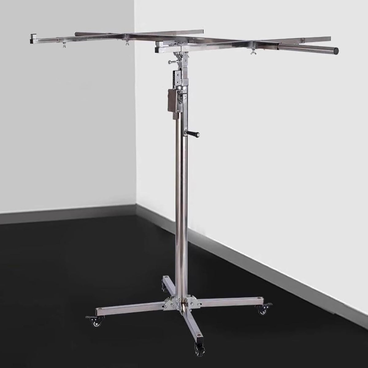 Heavy Duty Drywall Lifts Labor Saving Arm Jack - Drywall Lifter Panel Hoist Dry Wall Rolling - Drywall Lifter Hand Tool For Home, Commercial Use - Plasterboard Lifter(H 3.7m/12.1ft+Rolling Wheels)