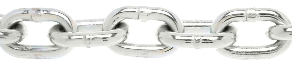 Campbell 0143326 System 3 Grade 30 Low Carbon Steel Proof Coil Chain, Zinc plated, 3/16" Trade, 0.21" Diameter, 800 lbs Load Capacity, 150 Feet Square Pail (T0143326)