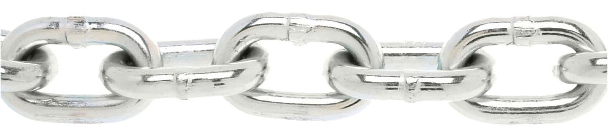 Campbell 0143326 System 3 Grade 30 Low Carbon Steel Proof Coil Chain, Zinc plated, 3/16" Trade, 0.21" Diameter, 800 lbs Load Capacity, 150 Feet Square Pail (T0143326)