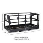 Titan Attachments 4' x 7'8" Mesh Telehandler Work Platform, Safety Cage