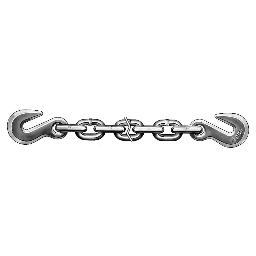 16001 Short Link Binder Chain with Welded Grab Link, 5/16" Trade, 70 Grade, 20' Length
