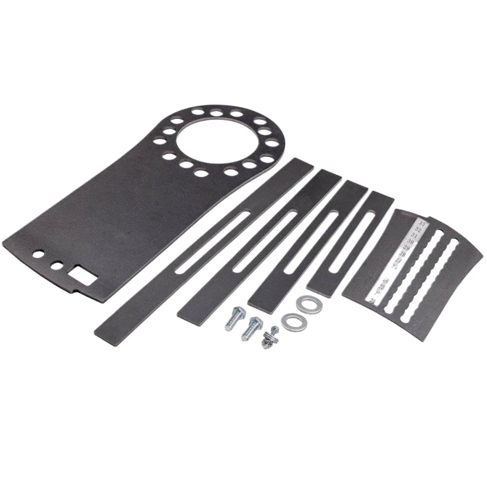 Wheel Tire Combination Measuring Tool Gauge Compatible with 5x4.5 5x4.75 and 5x5 Hub