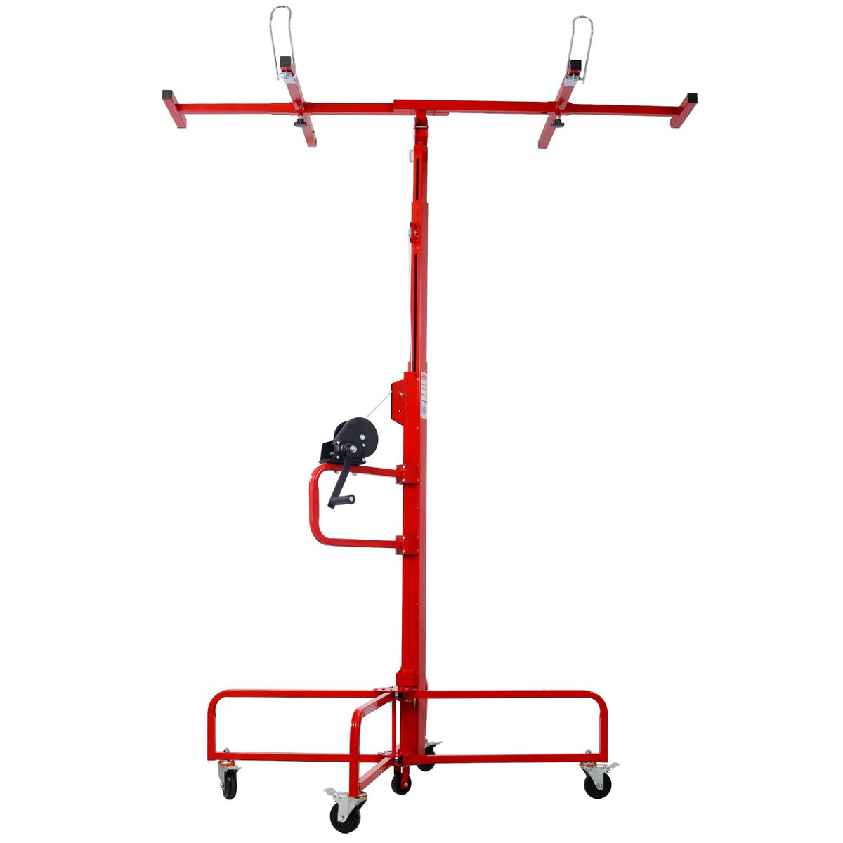Drywall Lift Panel Hoist Jack Lifter Jack Rolling Caster Wheel
