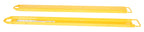 Vestil FE-6-84 Steel Fork Extensions 6 in. x 84 in. 4,000 Lb. Capacity Yellow