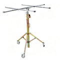 Mobile Plasterboard Lifter,80kg Drywall Lift,Lockable Wheels,Site Work 3.5m