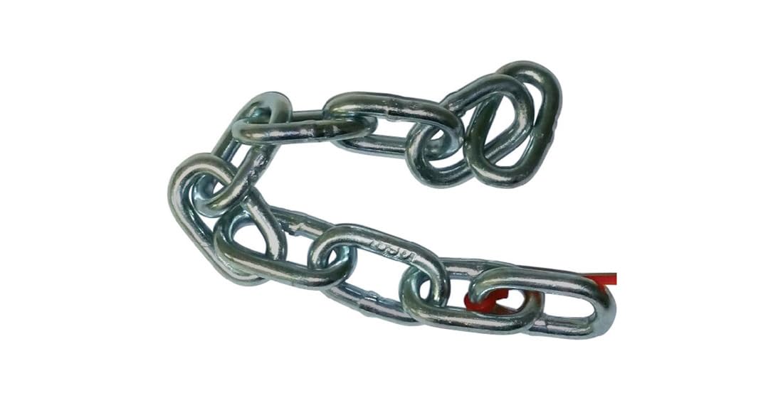Baron PC30316SP Welded Proof Coil Chain 3/16 in x 150 ft 800 lb Steel