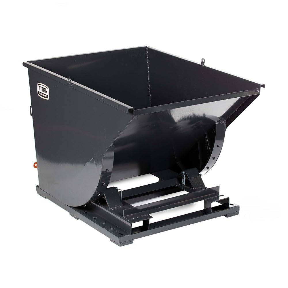 Titan Attachments Self-Dumping Hopper, Fork Lift Operated, Material Handling