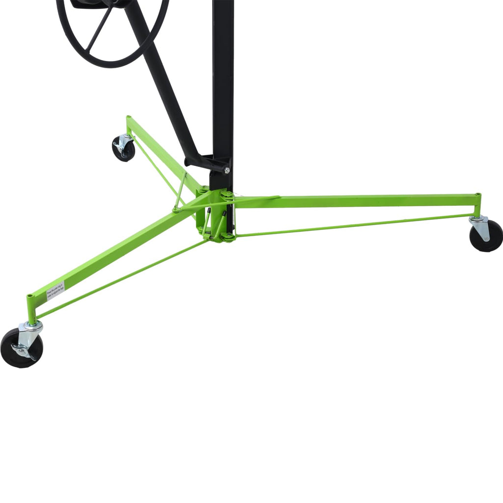 Geelife Drywall Lift Panel 11' Hoist Jack Lifter - Green+Black
