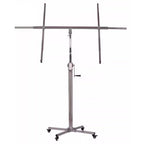 ZIMGOD Sheetrock Lifting Tool Stainless Steel Drywall Hoist, Dry Wall Jack Lifter Hand Tool, Foldable Drywall Lifting Tools with Wheel, Max 9 10.5 12 13 Ft(Max Height 3.2m/10.5ft)