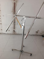 Drywall Lift Panel Hoist Dry Wall Rolling Panel for Sheetrock, Construction Tools - Easy Assembly Dry Wall Rolling Panel - 3.2m/3.7m/4m Heavy Duty Sheetrock Lift Construction Tools(4m/13.1ft)