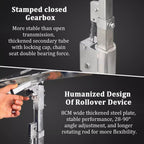 Drywall Lift Hoist with Adjustable Arm and Wheels, Heavy-Duty Labor-Saving Construction Tool for Panel Lifting