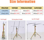 Handling Panel Lifting Jack for Home Improvement, Drywall Lift Drywall Lift Plaster Board Lifter with Bag, 132lbs Sheetrock Hoist Lifts with Telescopic Arm(3.5 m(11.5ft))