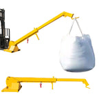 Jumbo Bag Forklift Jib Boom Crane Truss. 0-45 Degrees Tilt Angle