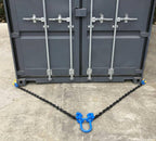 Mytee Products 1/2" x 5' Sea Shipping Container Loading Chain Bridle G100, V-Chain, Cargo, Storage, Moving