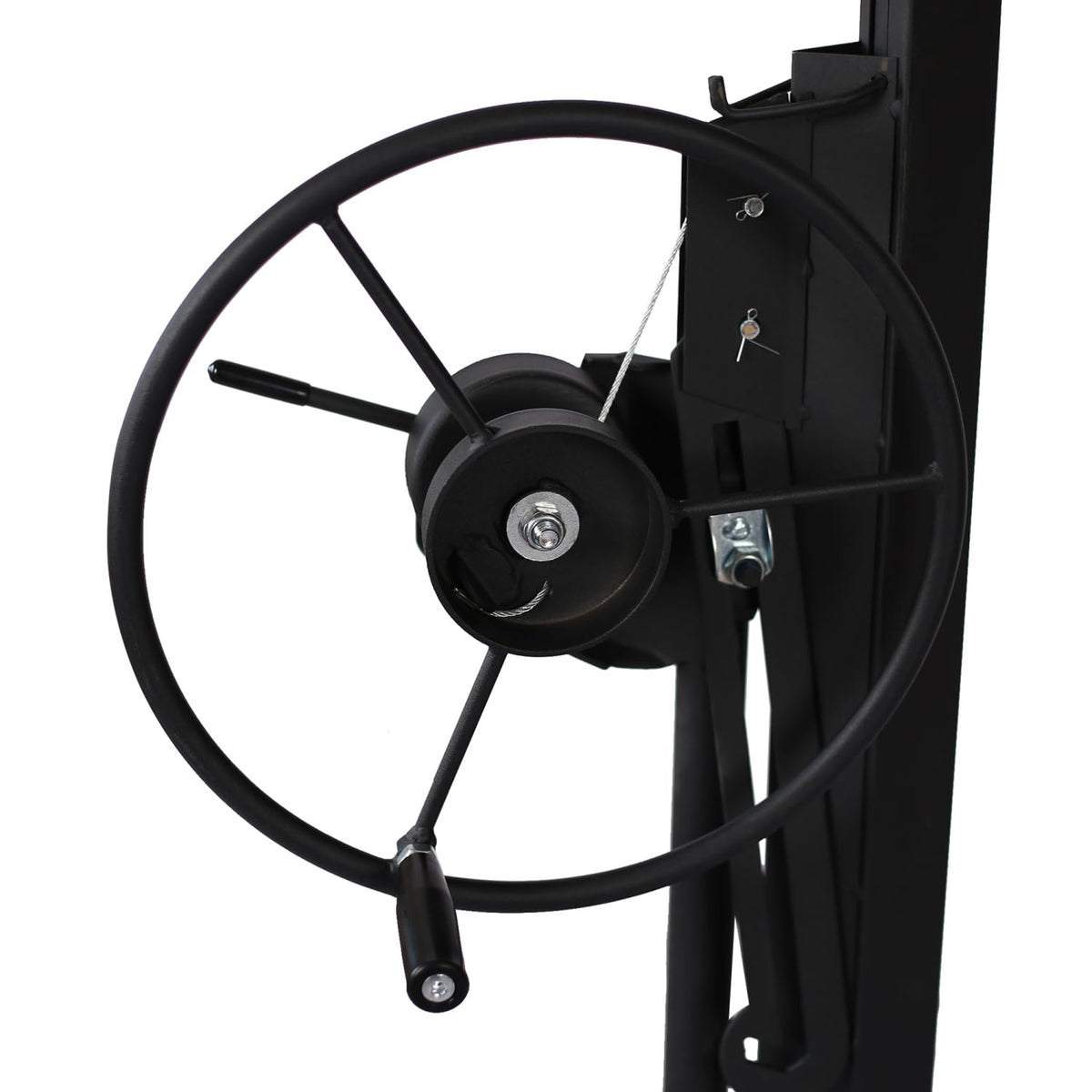 Drywall Lift Panel Hoist Jack Lifter, Black