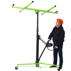 Geelife Drywall Lift Panel 11' Hoist Jack Lifter - Green+Black