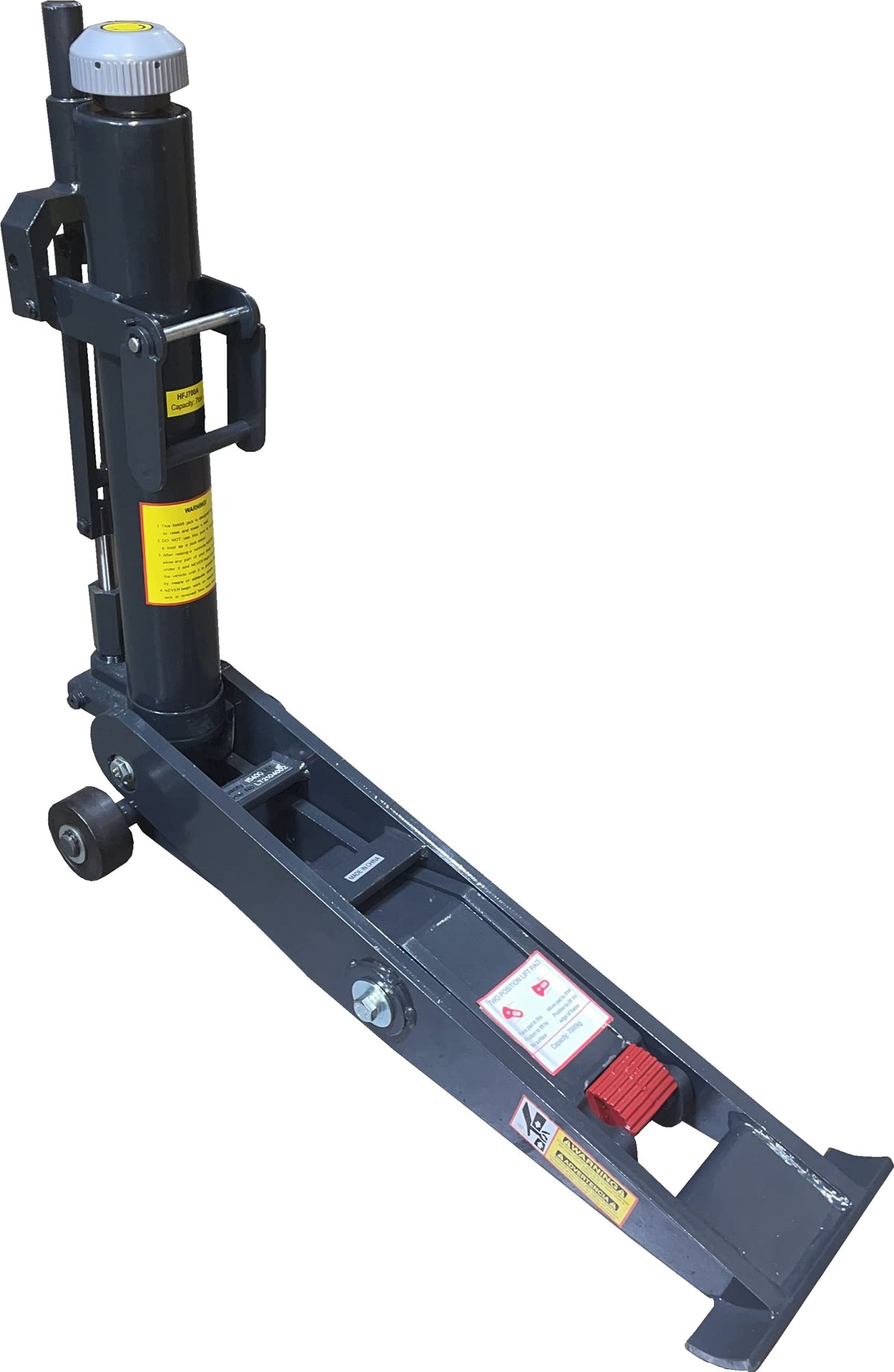 Hydraulic Forklift Jack (7 Ton) 15400 lbs Capacity, 2.5" - 16.5" Height, Sturdy Reliable Maintenance Tool