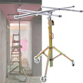 Light Ceiling Lift, Drywall Lift, Panel Lifting Jack Tool, Professional Construction Lifter, Drywall Panel with Lockable Swivel Wheels for House Renovation ()