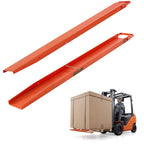 VEVOR Forklift Extensions 96 x 5.5 in, Upgrade Retaining Loop & Bottom Lock