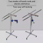 Drywall Lift Panel Hoist, Drywall Lift Panel Hoist with Telescopic Arm, Drywall Lifter for Home Improvement, Suitable for Carpentry, Residential and Commercial Use(3M)