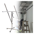 Drywall Hoist Plaster-Board Lifter Panel Jack Tool,3m 3.2m 4m Adjustable Height Sheetrock Lift Drywall Lift (H370cm)