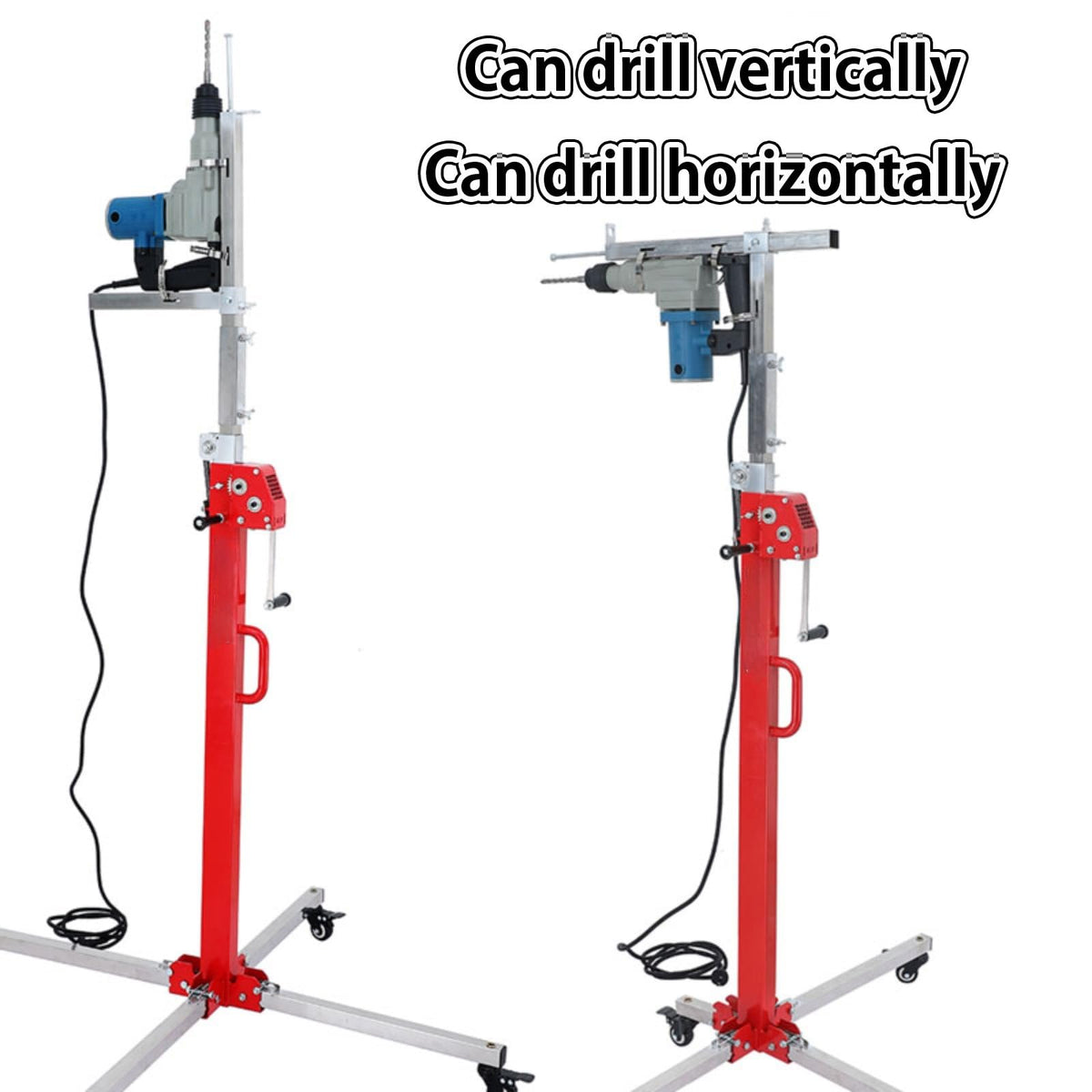 Sheetrock Lift Drywall Lift, Drywall Panel Hoist, Foldable Sheetrock Lift, Drywall Lift for Home Improvement, Suitable for Carpentry, Residential and Commercial Use(3m/118in)