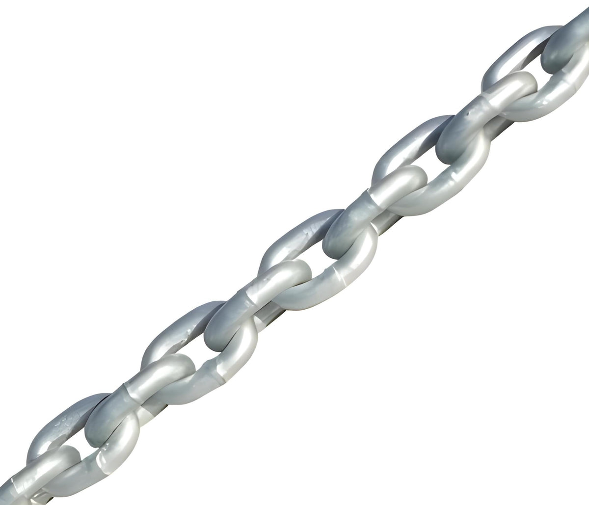 ISO G43 Anchor Chain - High Test 144 µm Micro Premium Marine Thick Hot Dipped Galvanized NACM-Grade Anchor Chain (Choose Size and Length)