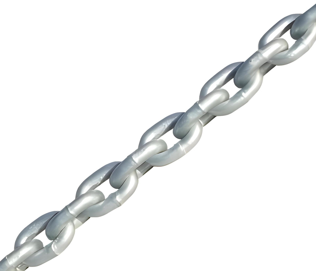ISO G43 Anchor Chain - High Test 144 µm Micro Premium Marine Thick Hot Dipped Galvanized NACM-Grade Anchor Chain (Choose Size and Length)