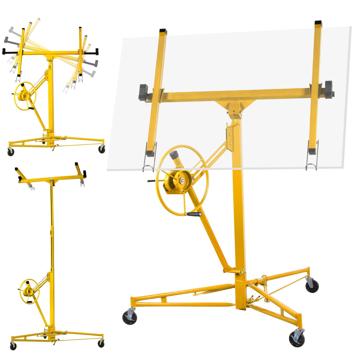 Rovibek 11FT Drywall Lift, Drywall Jack Lift for Ceiling