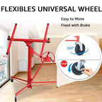 11FT Drywall Lift Panel Hoist 150LBS Red