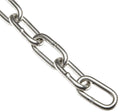 Campbell 0190424 316L Stainless Steel Chain on Reel, Bright, 5/32" Trade, 0.156" Diameter, 50' Length, 500 lbs Load Capacity