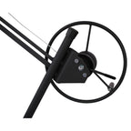 Drywall Lift Panel 13' Lift Drywall Panel Hoist Jack Lifter,Black