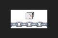 Campbell 0143336 3/16" X 150' Galvanized Proof Coil Chain Square Pail