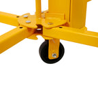 Tidyard Drywall Lift Panel Hoist, 16-Foot Adjustable Height Rolling Drywall Lifter with 4 Casters and Brake, Heavy-Duty Steel Construction for Wall and Ceiling Installation by Single User