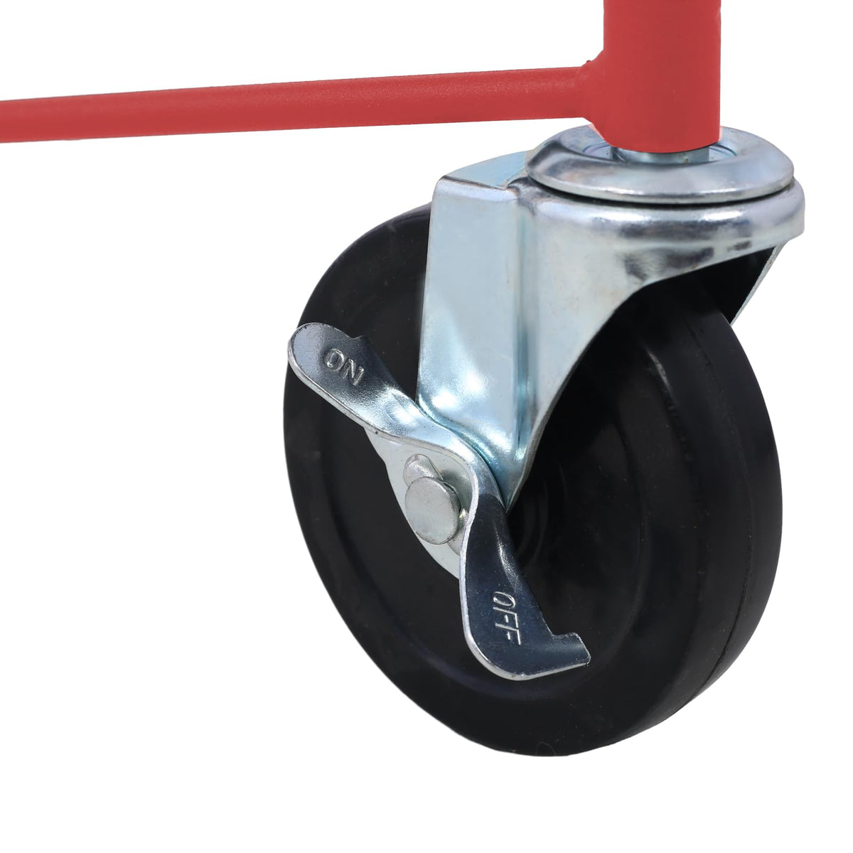 Kaimei 11' Drywall Lift Hoist, Panel Jack, One-Person Operation, 150lbs Capacity, Telescoping Arm, Red + Black