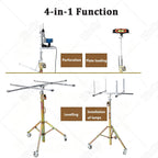 Plasterboard Lifter,Heavy Duty Drywall Panel Hoist,For Ceiling Work 3.5m