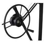 11' Lift Drywall Panel Hoist Jack Lifter with Rolling Caster Wheel and Adjustable Telescopic Arm