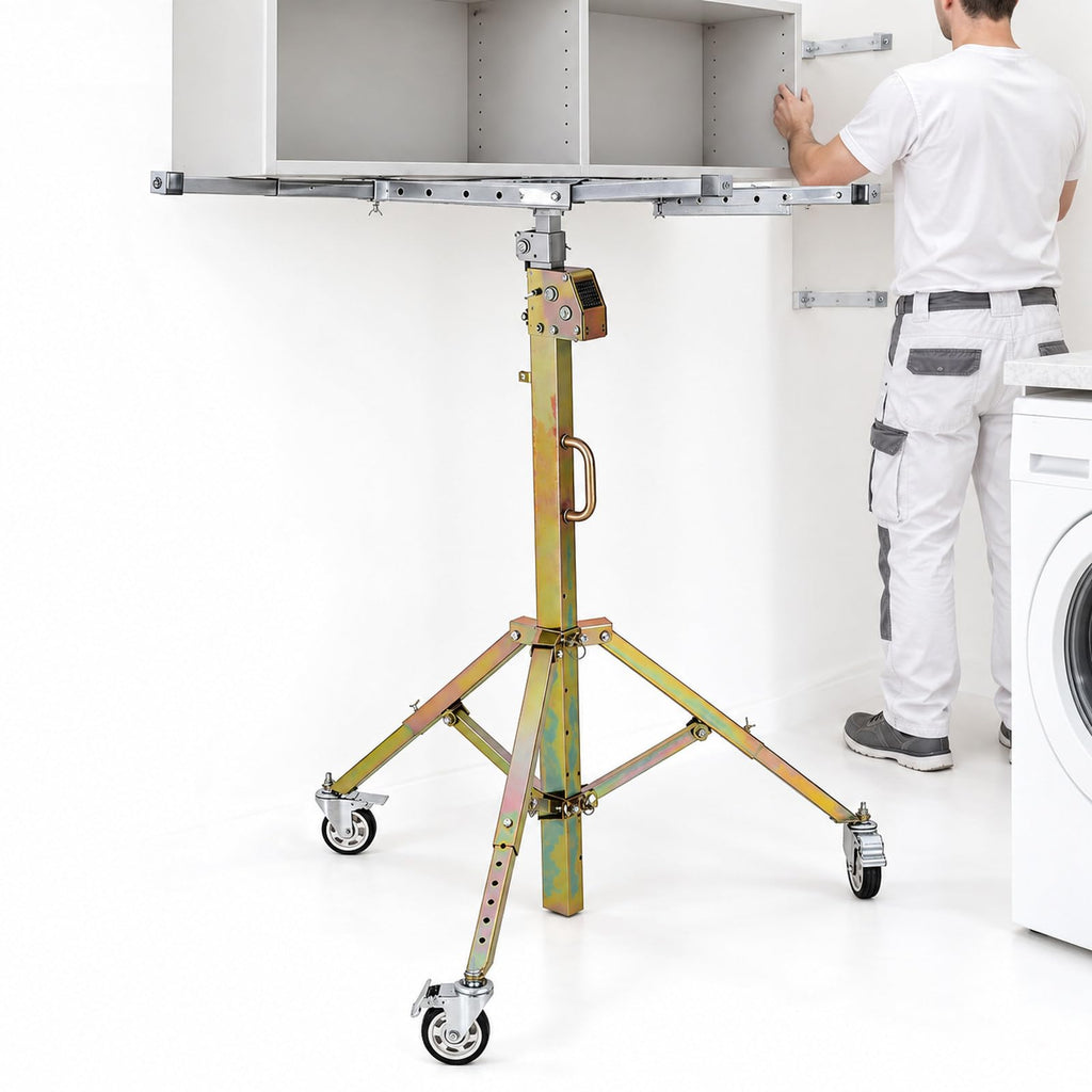 Drywall Lift Manual Electric 2-in-1 Stable Lifting Tool for Ceilings