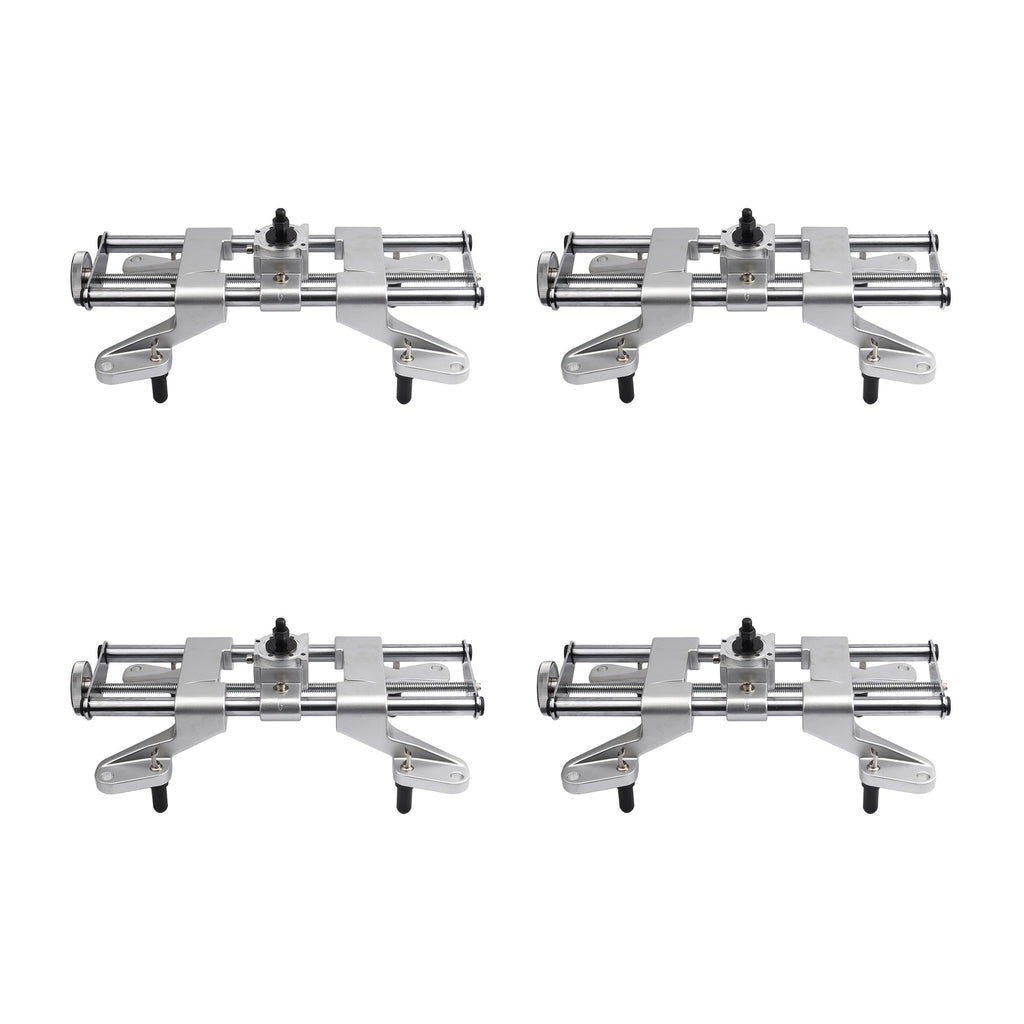 4-Piece, Car Wheel Alignment Tool Clamp, 3D Display, Wheel Alignment Balancing Tools, Wheel Clamp, Fits 11-24-Inch Rims