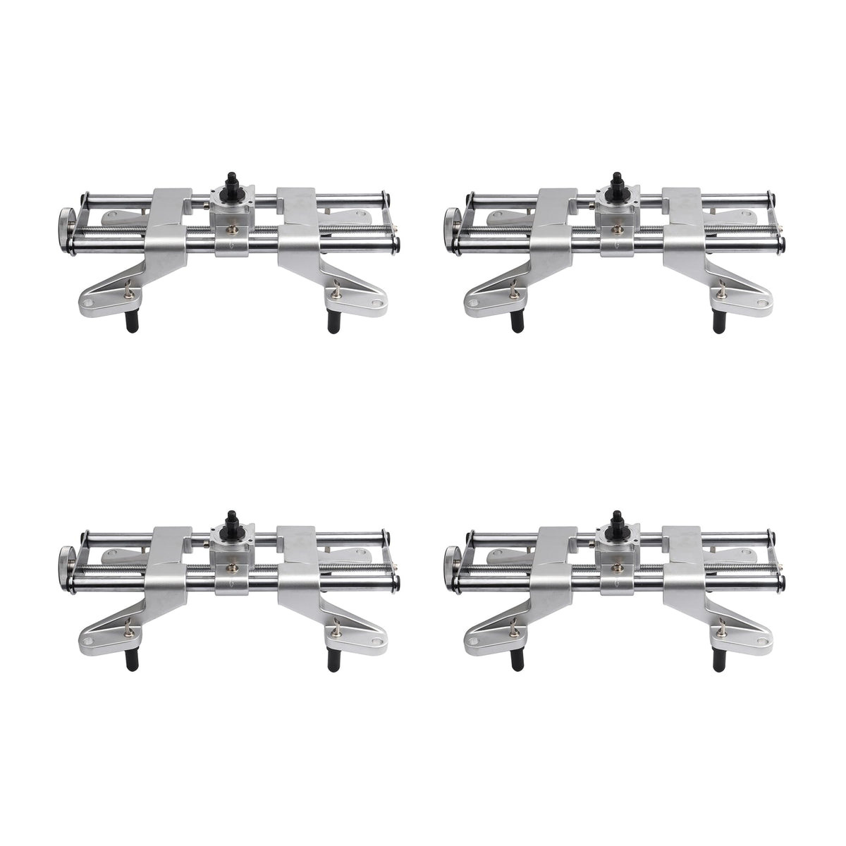 4-Piece, Car Wheel Alignment Tool Clamp, 3D Display, Wheel Alignment Balancing Tools, Wheel Clamp, Fits 11-24-Inch Rims