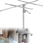 Ceiling Lift, Drywall Lift, Panel Lifting Jack Tool, Professional Construction Lift with Lockable Swivel Wheels for House Renovation, Construction Industry ()