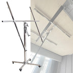 Sheetrock Lift Drywall Lift Heavy Duty - Drywall Hoist Sheet Rock Construction Wall Jacks for Ceiling with 4 Lockable Wheels - Panel Hoist Jack Tool for Home Improvement(Small - H 3.2m/10.5ft)